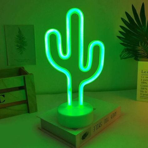 Lampara Cactus Decoracion Escritorio Niños Portati USB Lau-8