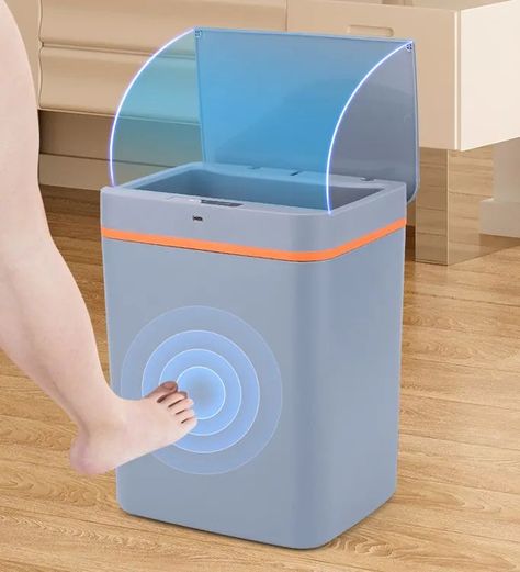 Contenedores Basura Cubo Automático Inteligente Usb Rondon-2
