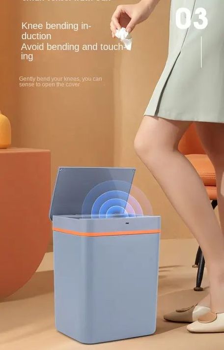 Contenedores Basura Cubo Automático Inteligente Usb Rondon-7