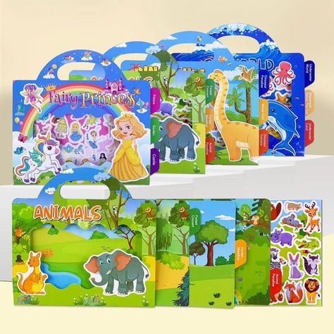 Set 3 Juego Libro Pegatinas Autos Camiones Niño Lau-5