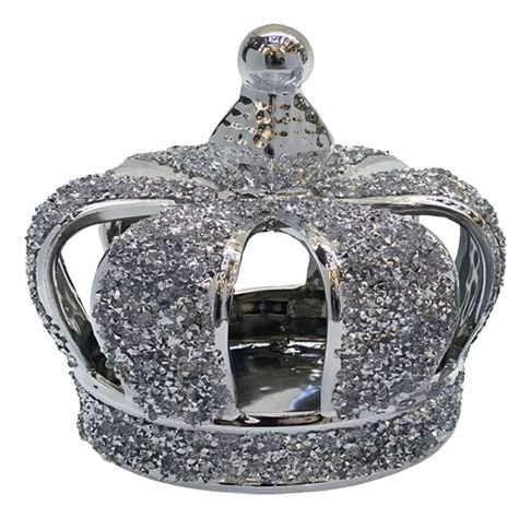Figura Decorativa Corona Brillante Hogar Decoración Jhn-0