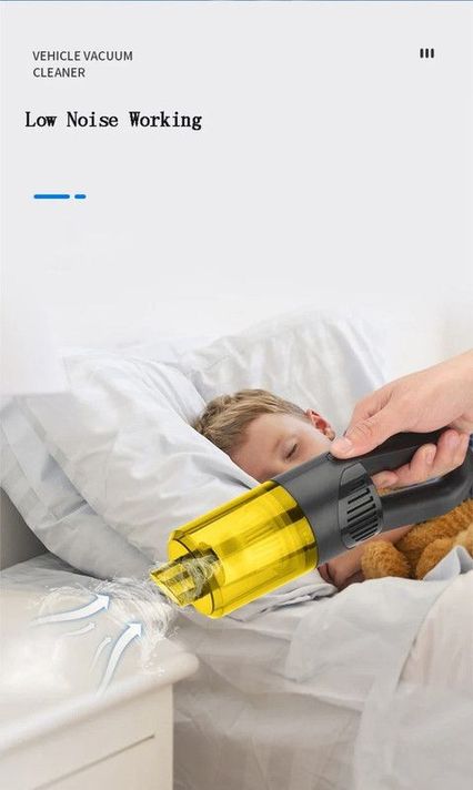 Mini Aspiradora Mano Inalambrica Ligera Portatil Hogar Lau-2