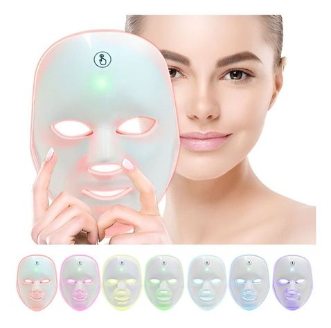 Mascara Facial Led Cuidado Piel Anti Envejecimiento Rondon-7