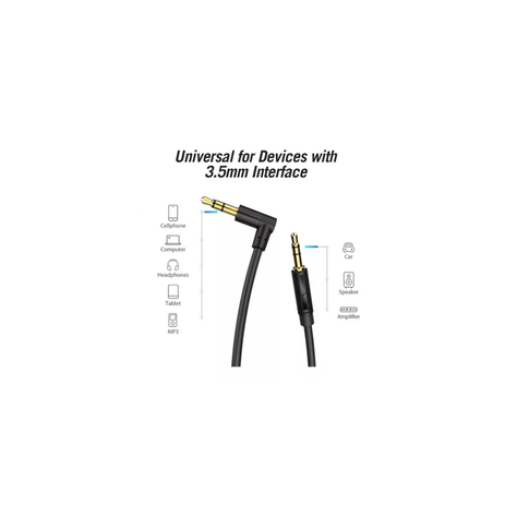 Cable Auxiliar Audio Musica Telefonos Conector Lau-1