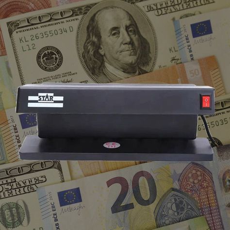 Detector Billetes Falsos Portatil Ultravioleta Linterna Lau-2