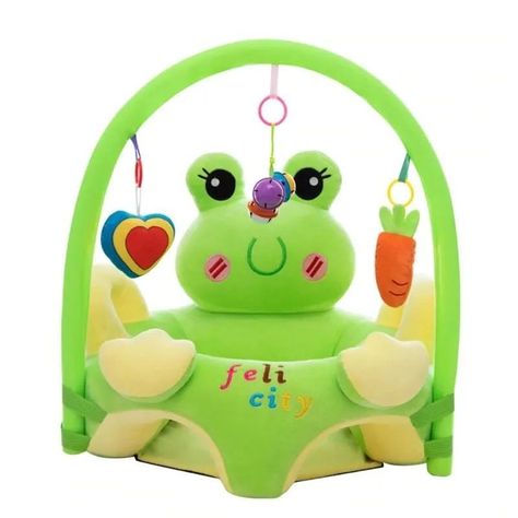 Asiento Niños Sonajero Apoyo Bebe Niños Guagua Felpa Rondon-0