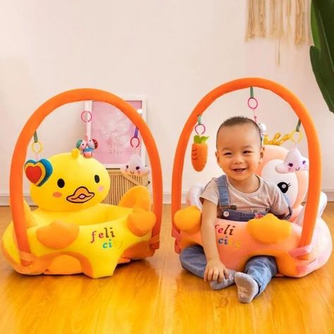 Asiento Niños Sonajero Apoyo Bebe Niños Guagua Felpa Rondon-2