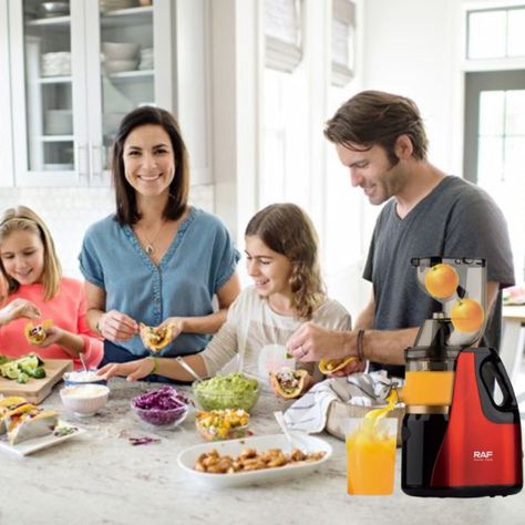 Exprimidor Prensado Frío Extractor Jugo Lenta Jhn-2