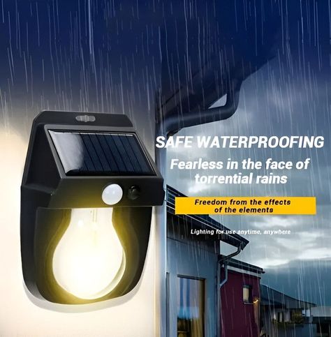 Linterna Calida Decorar Exterior Sensor Impermeable Rondon-1