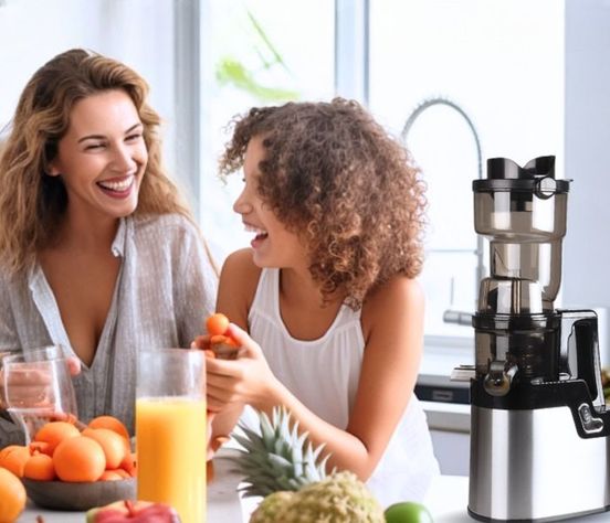 Exprimidor Jugo Multifuncional Extractor Compacto Jhn-4