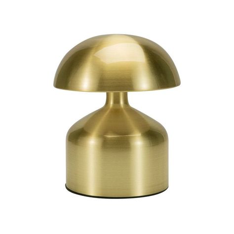 Lampara Hongo Mesa Inalambrica LED Decoracion Metal USB Lau-0