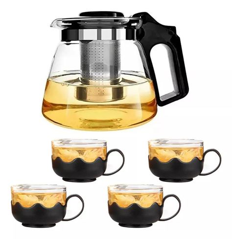 Tetera Cocina Kit Te Café Bebida Caliente Calidad Jer-6