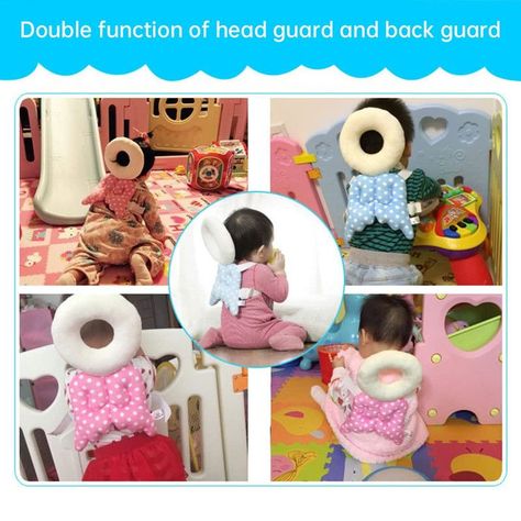 Almohada Caminar Bebé Almohadilla Protectora Suave Rondon-6