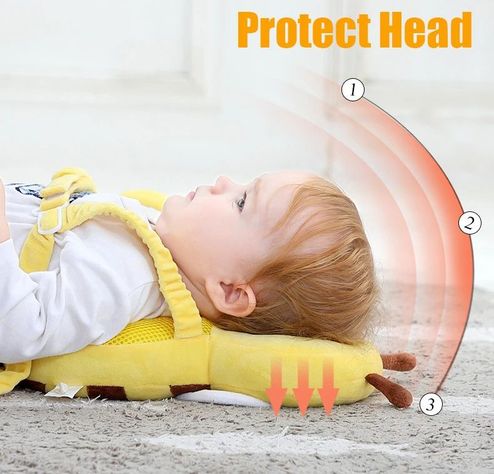 Almohada Caminar Bebé Almohadilla Protectora Suave Rondon-8