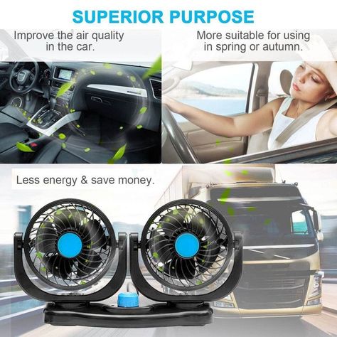 Calefactor Ventilador Vehiculo Potente Refrigeracion Rondon
-4
