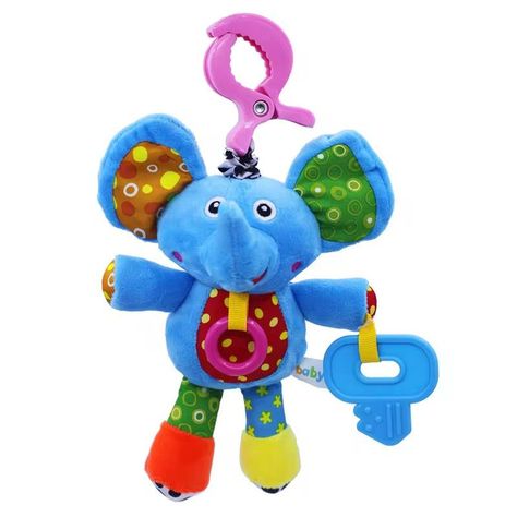 Sonajero Bebe Lindo Animal Agradable Musica Muñeco Jer-1