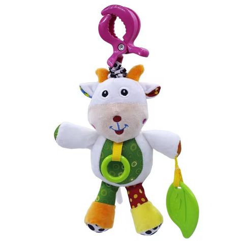 Sonajero Bebe Lindo Animal Agradable Musica Muñeco Jer-5