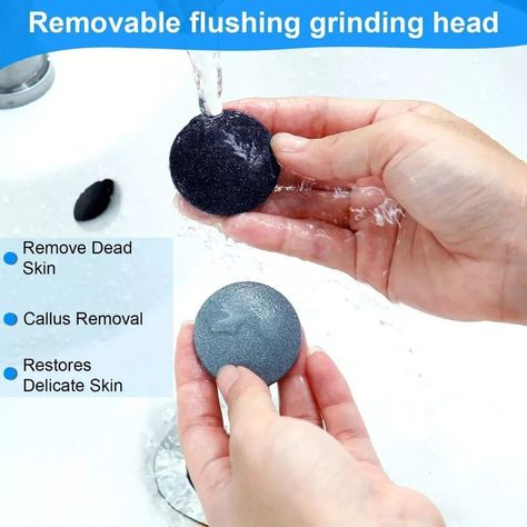 Removedor Portatil Callos Exfoliador Limpieza Pies Suave Lau-4