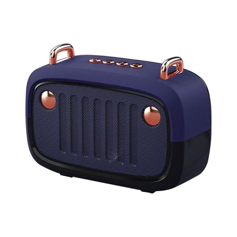 Altavoz Vintage Ligero Transportar Portátil Musica Rondon-0