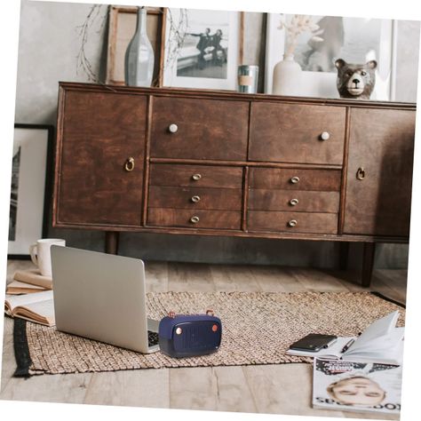 Altavoz Vintage Ligero Transportar Portátil Musica Rondon-6