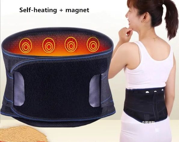 Cinturon Terapia Magnetica Calentable Alivio Lumbar Rondon-5