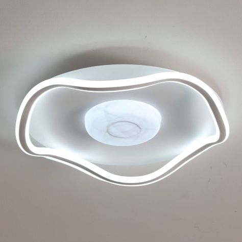 LÁMPARA DE TECHO LED Empotrada Minimalista Nórdica 3D-1