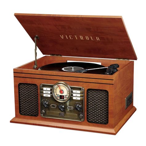 Tornamesa Classic Vintage Victrola 6 en 1-0