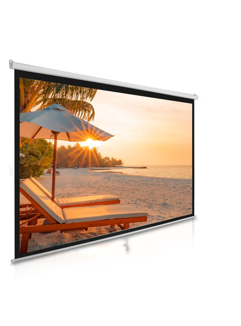 Pantalla Telon para proyector de 72 pulgadas-0