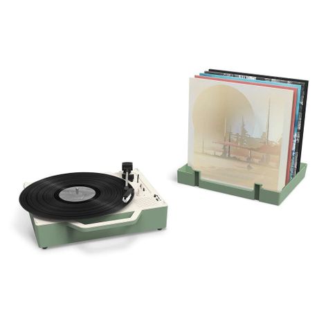 Tornamesa Victrola Re-spin Verde con Bluetooth-2