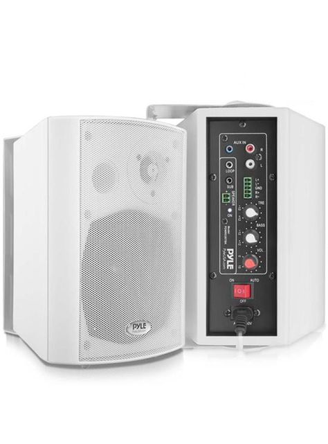 Parlantes Bluetooth Interiores Blancos-0