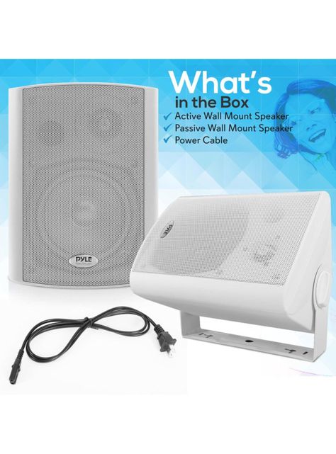 Parlantes Bluetooth Interiores Blancos-3