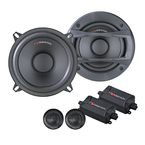 Parlante Componente Nakamichi 5 1/4  Pulgadas 300 watts-0
