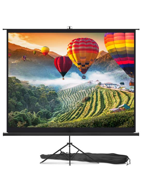 Pantalla telón tipo tripode para proyector pyle 100 pulgadas- blanca-0
