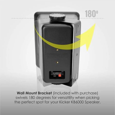 Parlante Exterior Interior Kicker Gris Claro-5