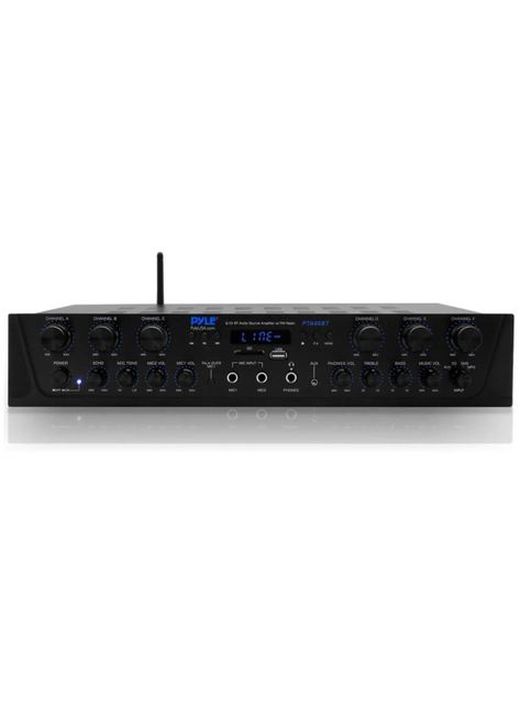 Amplificador de Audio 6 canales con Bluetooth-0