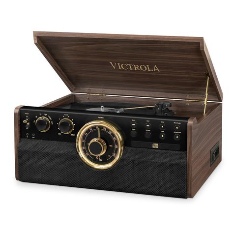 Tornamesa Vintage The Empire Victrola 6 en 1-0