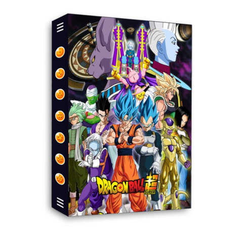 100 Cartas Dragon Ball + Album dragon Ball-4