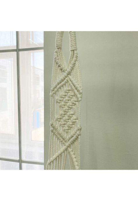 Colgador de Plantas Simple Blanco (E) -4