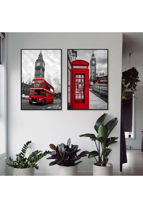 Cuadro Bus Londres 60x90-1