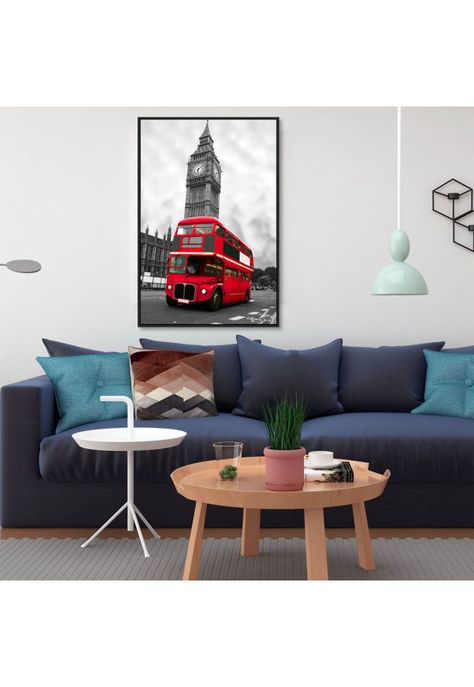 Cuadro Bus Londres 60x90-2