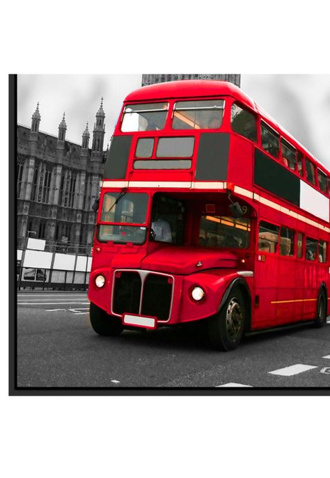 Cuadro Bus Londres 60x90-3