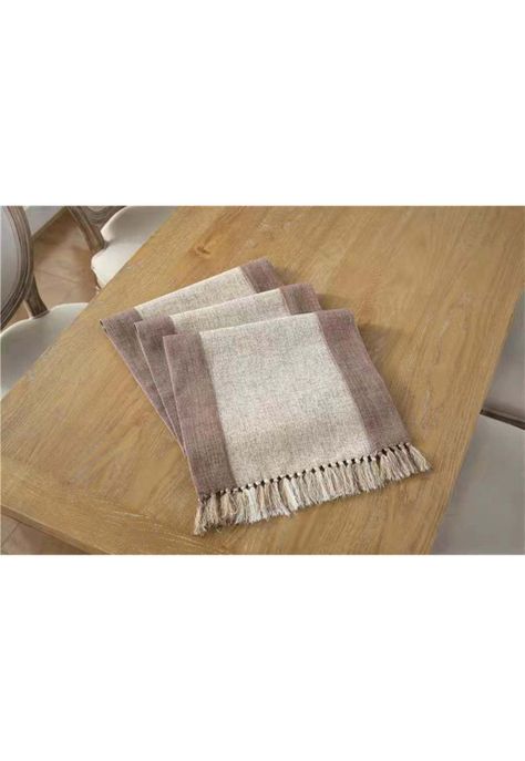 Camino de Mesa Simple Beige-1