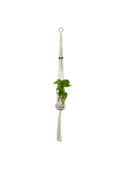 Colgador de Plantas Simple Blanco D -0