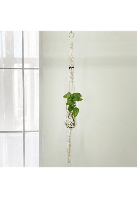 Colgador de Plantas Simple Blanco D -1