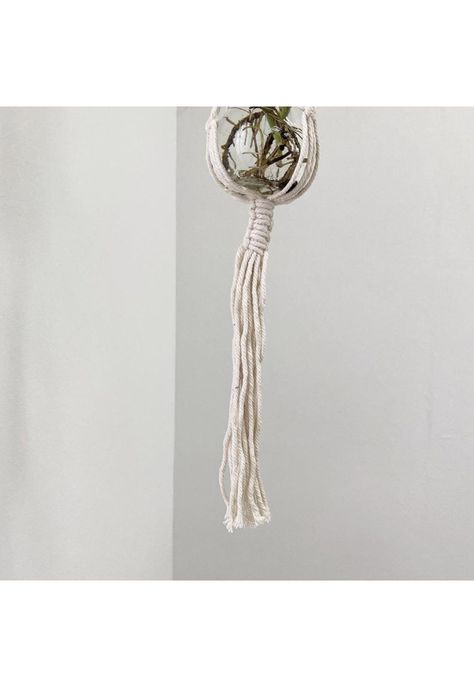 Colgador de Plantas Simple Blanco D -5