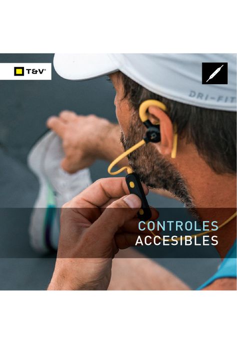 Audifonos Vr10 Inalámbricos Bluetooth Cuello In Ear Running-5