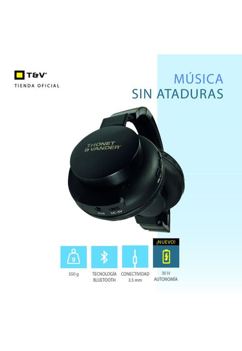Audífonos Thonet&Vander Dauer Inalámbrico Bluetooth 30h Duración-1