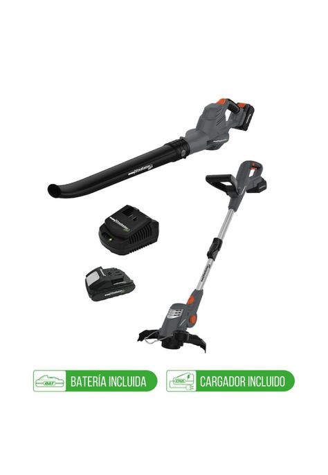 KIT ORILLADORA Y SOPLADOR INALAMBRICA 18v 1BAT GLADIATOR-0