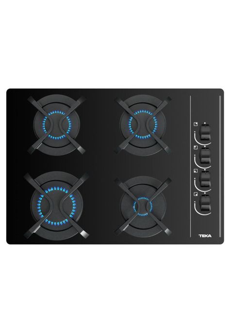 Cocina Cristal - Gas Gbc 64003 Kbn (Cl) Teka-0