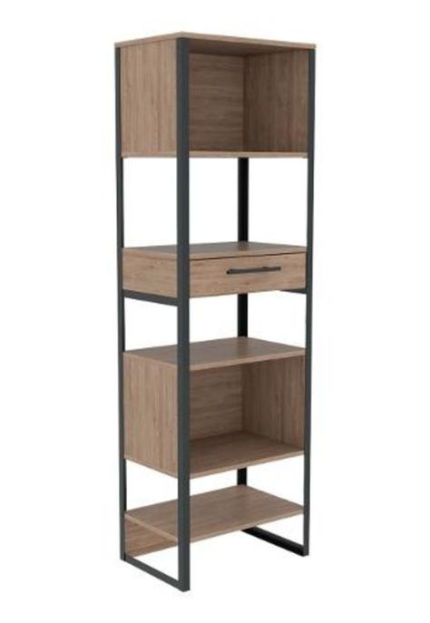 Biblioteca Magnum - Miel 160x50x34cm. Tuhome-1